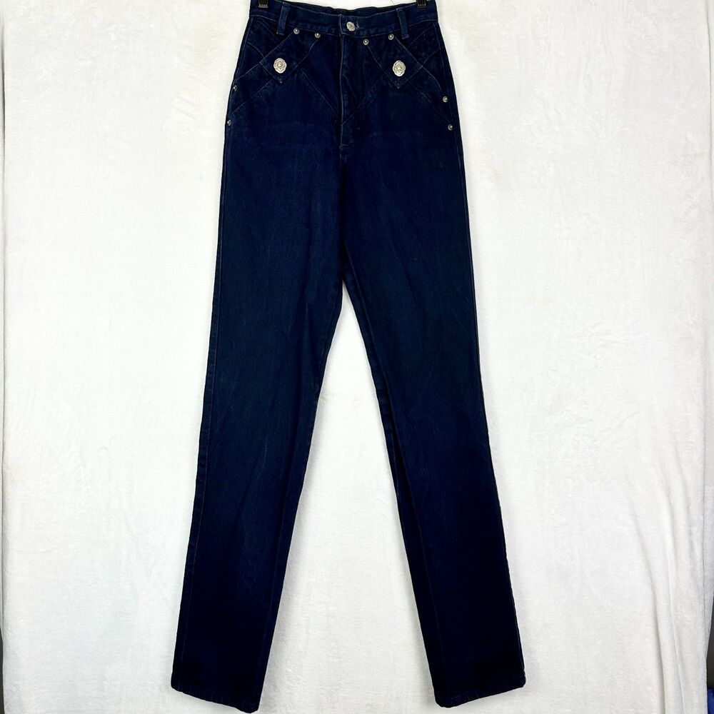 Roughrider by Circle T Vintage Bareback Western Jeans Size 5/6 Tall (23.5"x36")